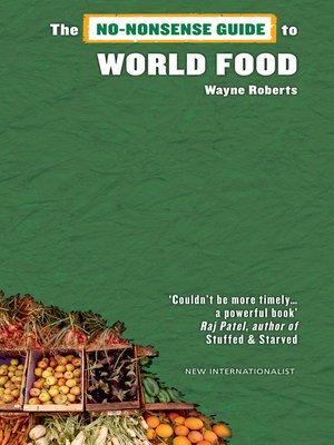 cover image of No-Nonsense Guide to World Food